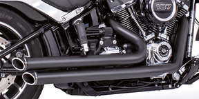 Indep Stggrd Slash Tip St18 Up Bk/Bk 2-2 Full Exhaust System Freedom Performance Exhaust