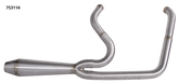 2Bros FXD06-17 2-1 SS Gen 2 E Full Exhaust System Two Brothers Racing Stainless Steel