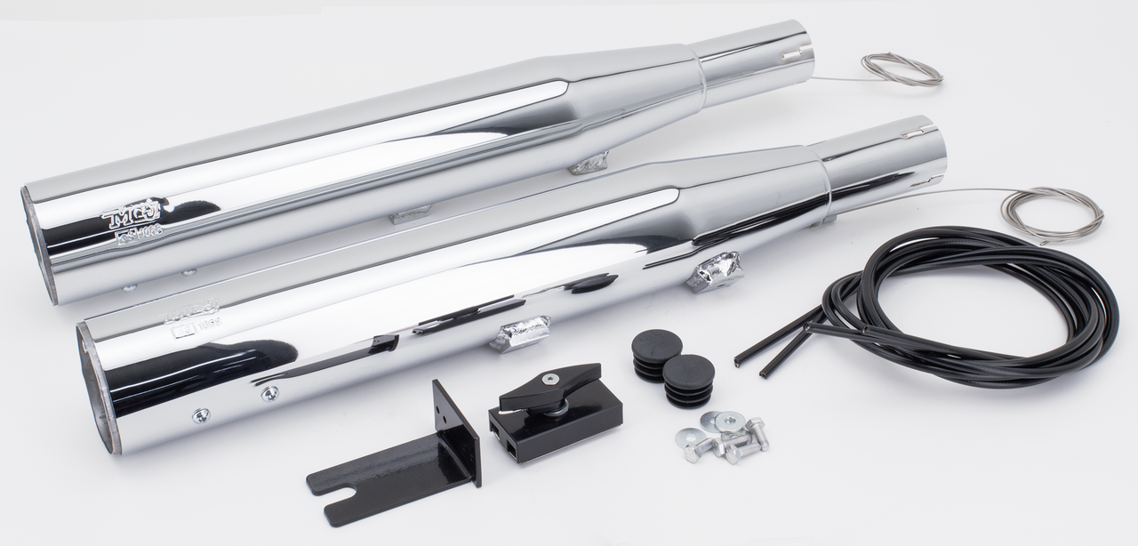 Mcj Royal Slip Ons Fxst04 06 Chrome +Cc Slip-On & Muffler Mcj Default Title