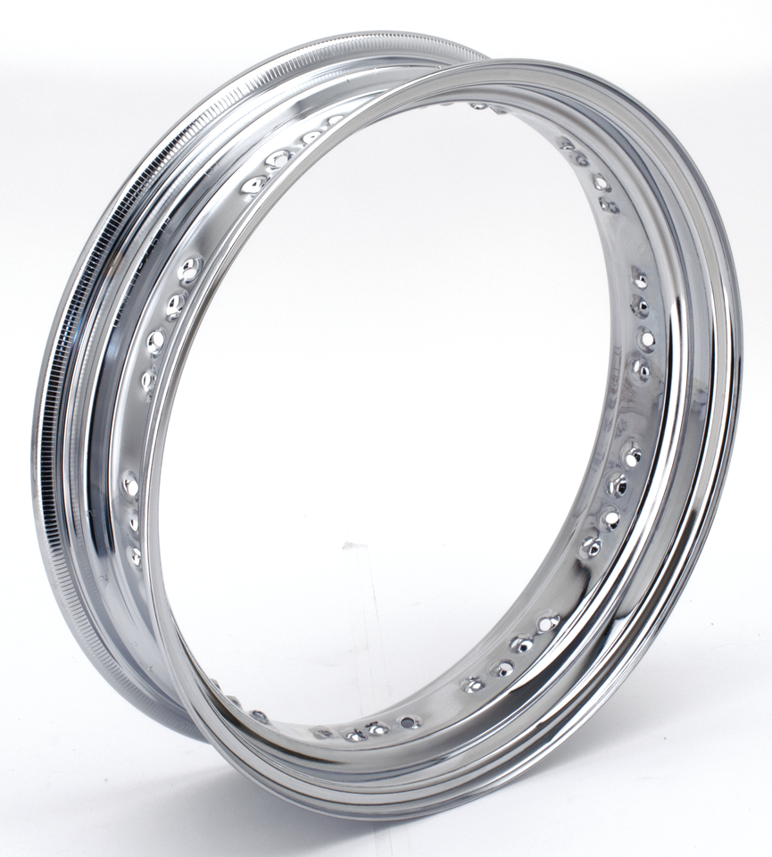 Chrome Dc Rim 3.50x16 40 H Rim 05 Up Wheel Rims Zodiac Default Title