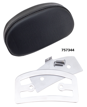Smooth Sissy Bar Pad,W=3.5" H=6.25" Sissy Bar Pad V Twin Mfg Default Title