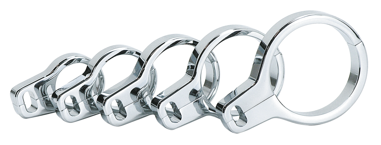 Gzp Chrome Billet Alum. Cable Clamp 1.00 Cable Accessories Zodiac Default Title