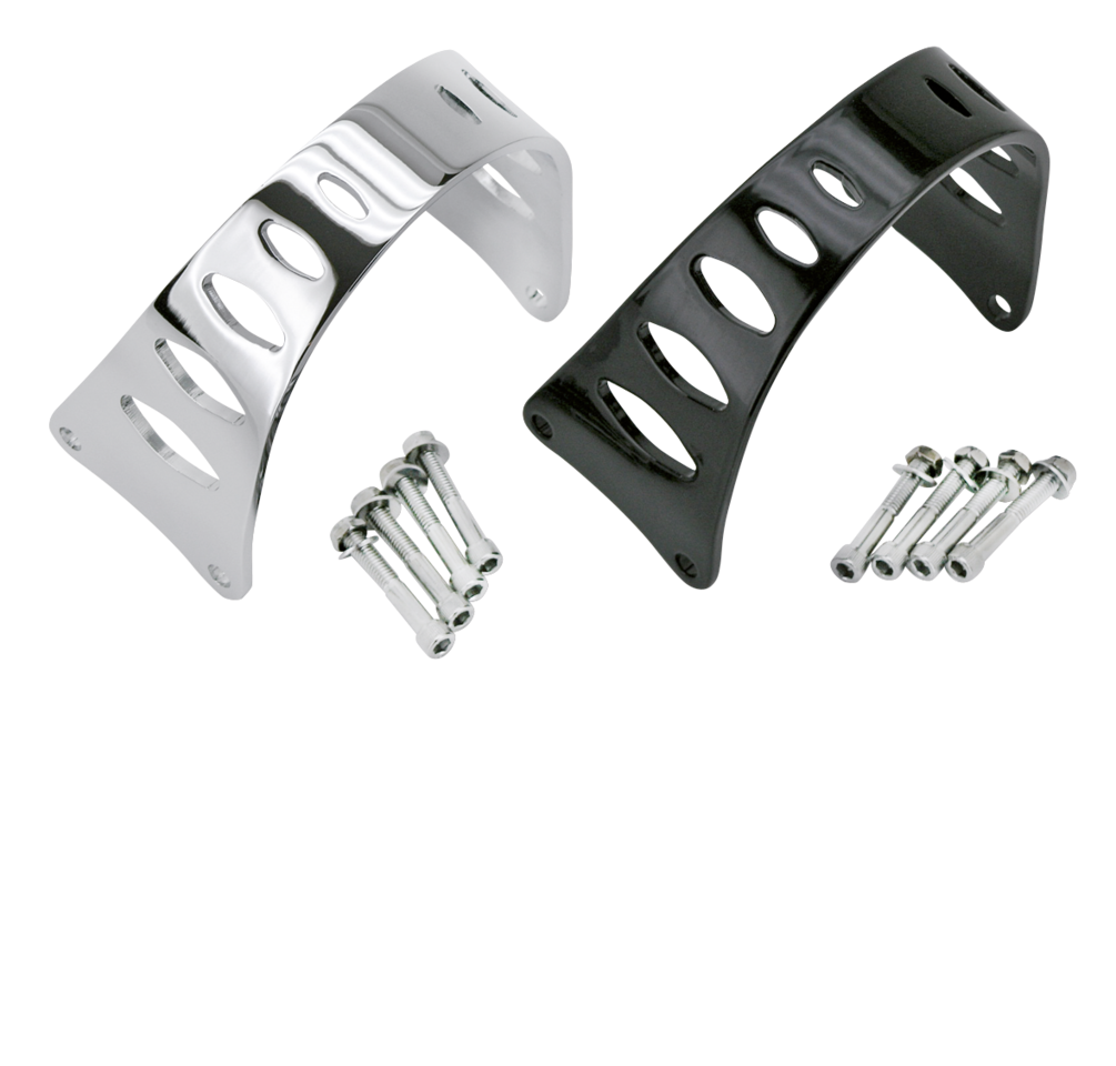 Gzp Black Tomahawk Fork Brace Wide Gl Fork Cover & Brace Zodiac