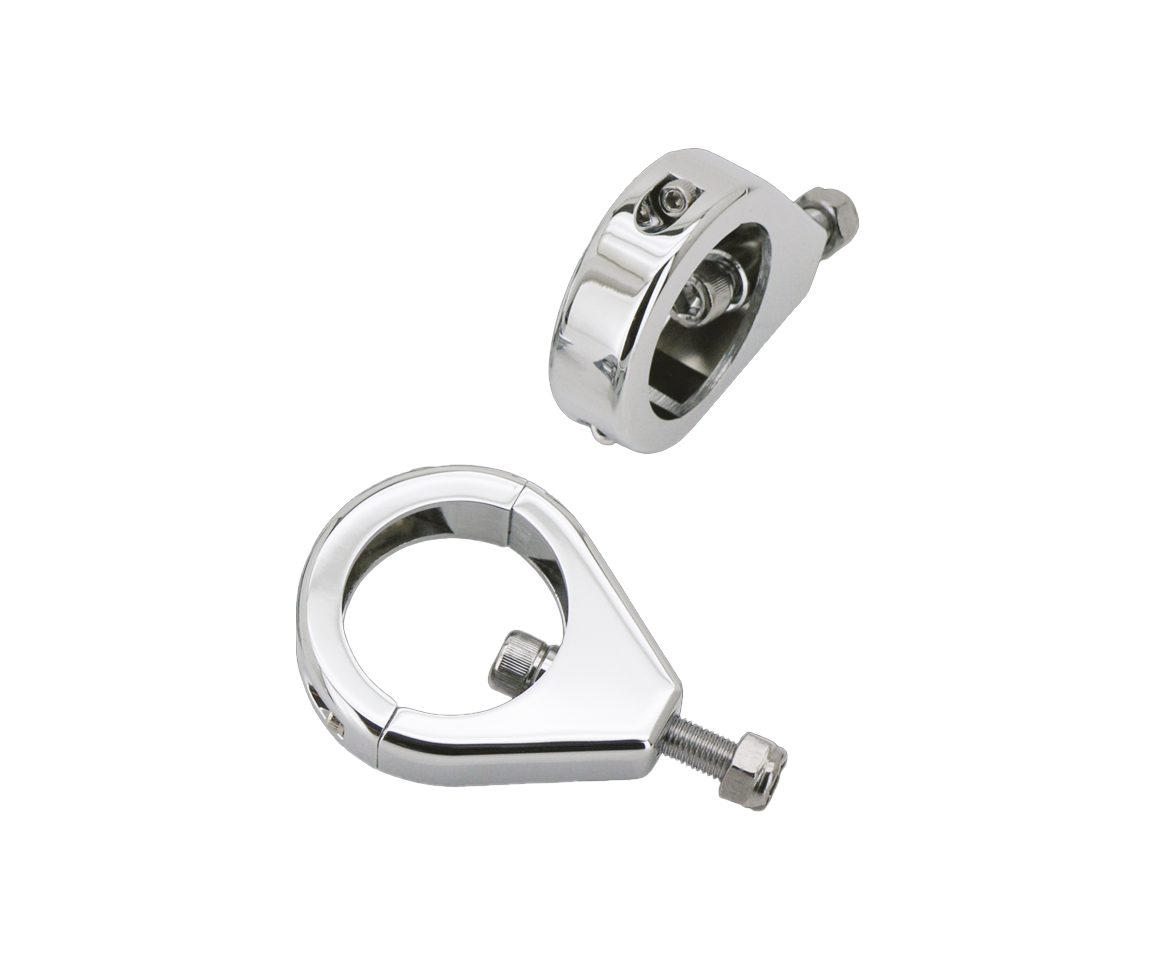 Gzp Chr Markerlight Fork Clamps 39mm Lighting Mount & Accessory Zodiac Default Title