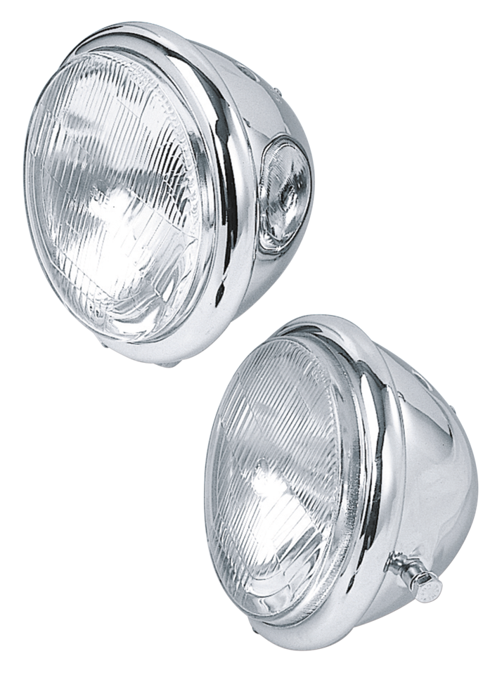 Gzp Bottom Mount Headlight Cplt 5 1/2" C Headlights Zodiac