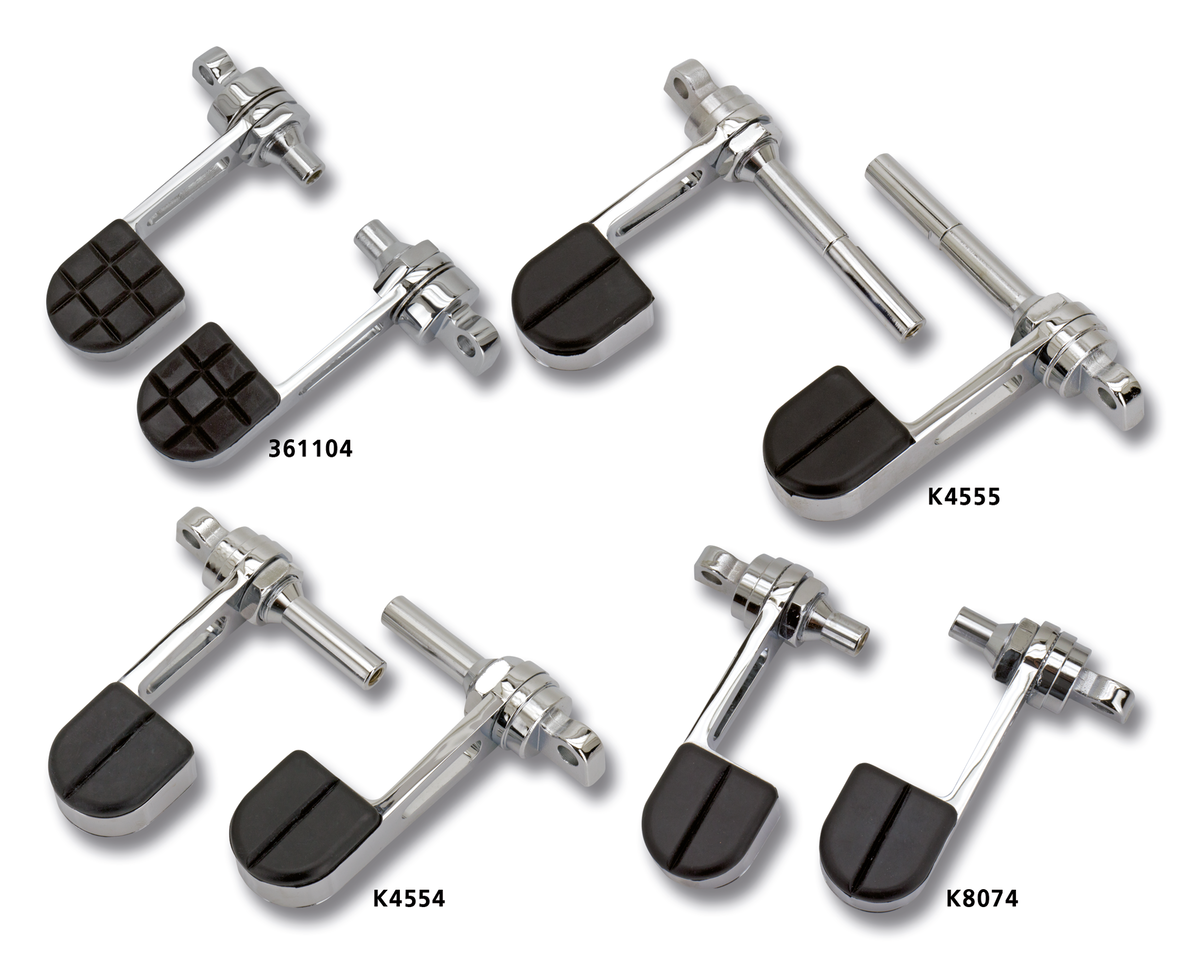 Gzp Iso Style Heel Rest Set Foot Peg Zodiac Default Title