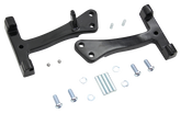 Passenger Board Supports Black Fxd06 17 Floorboard Mount & Hardware V Twin Mfg Default Title