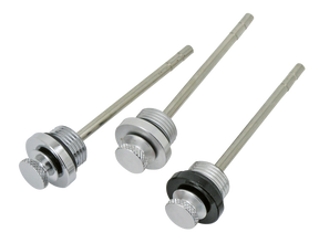 Gzp Transm. Dipstick Bt87 Up Chrome Transmission Parts 5 Speed Big Twin Zodiac