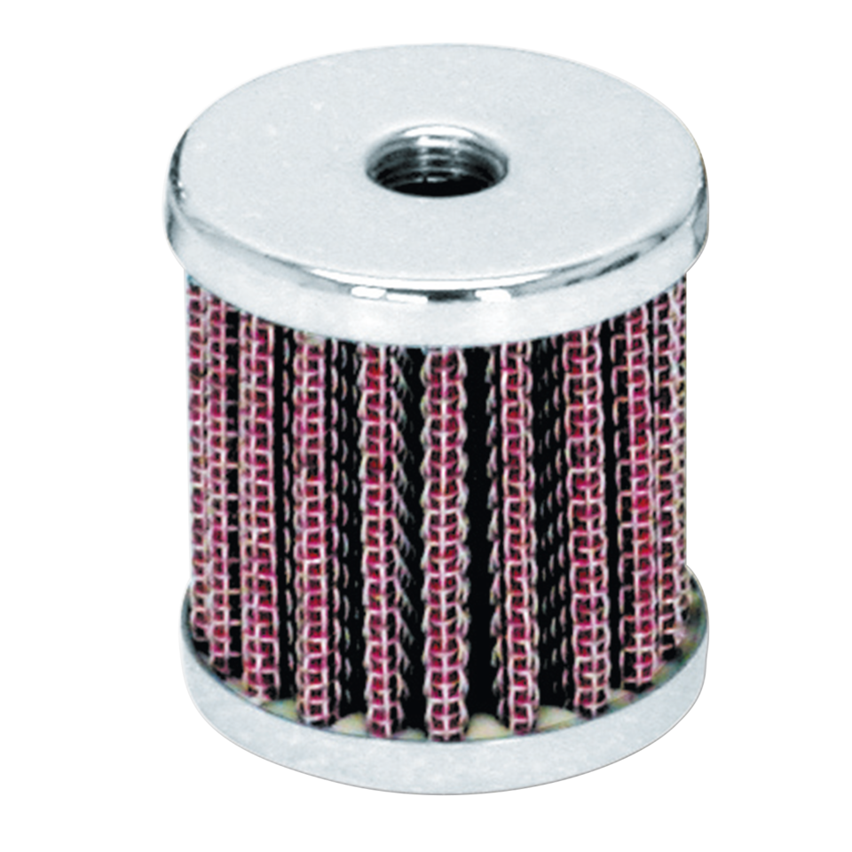 Gzp Chr Crankcase Breather W 1/8" Npt Th Air Cleaner Breather Kit Zodiac Default Title