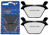 Rear Pads Xtreme Fxr/F*St/Xl/Fxd87 99 Brake Pad Lyndall Brakes Default Title