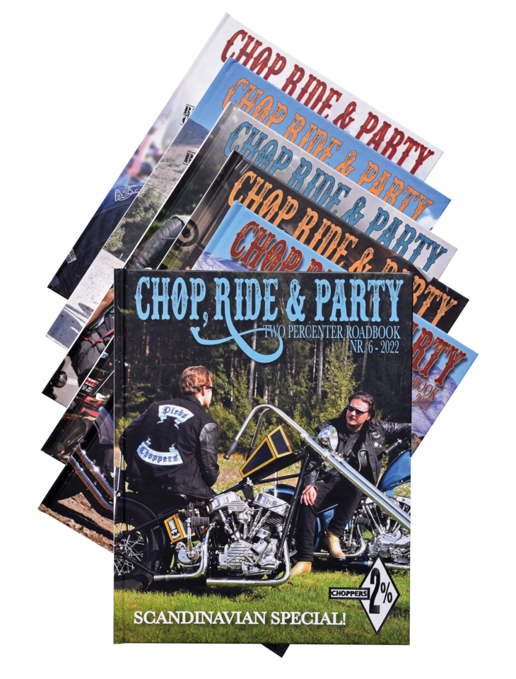 Chop Ride & Party Book 3 Manual & Book Chop, Ride & Party Two Percenter
