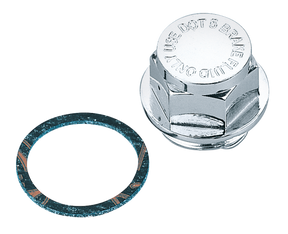 Gzp Chrome Rear Brake Cylinder Cap #4176