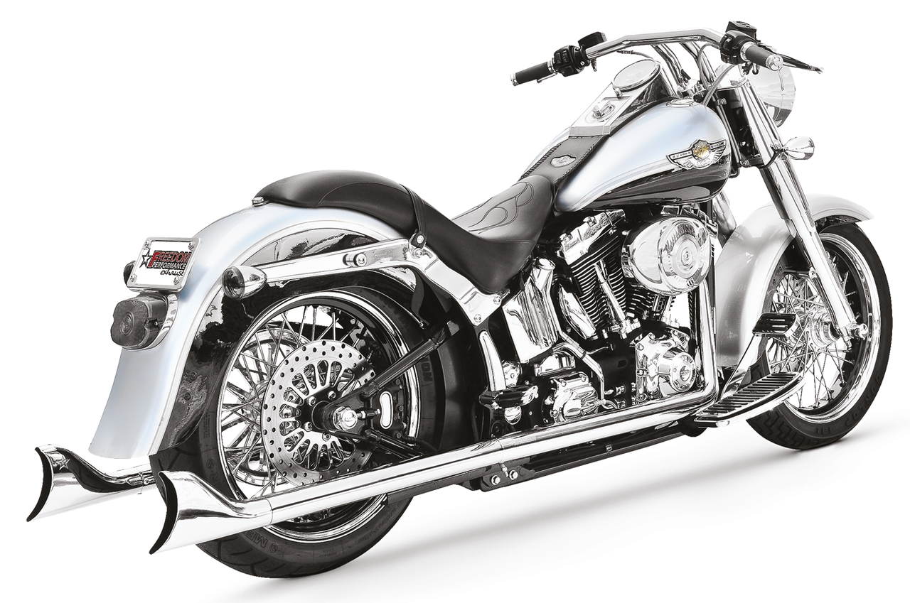 F*St97 06 33's Sharktail Dual Chrome 2-2 Full Exhaust System Freedom Performance Exhaust