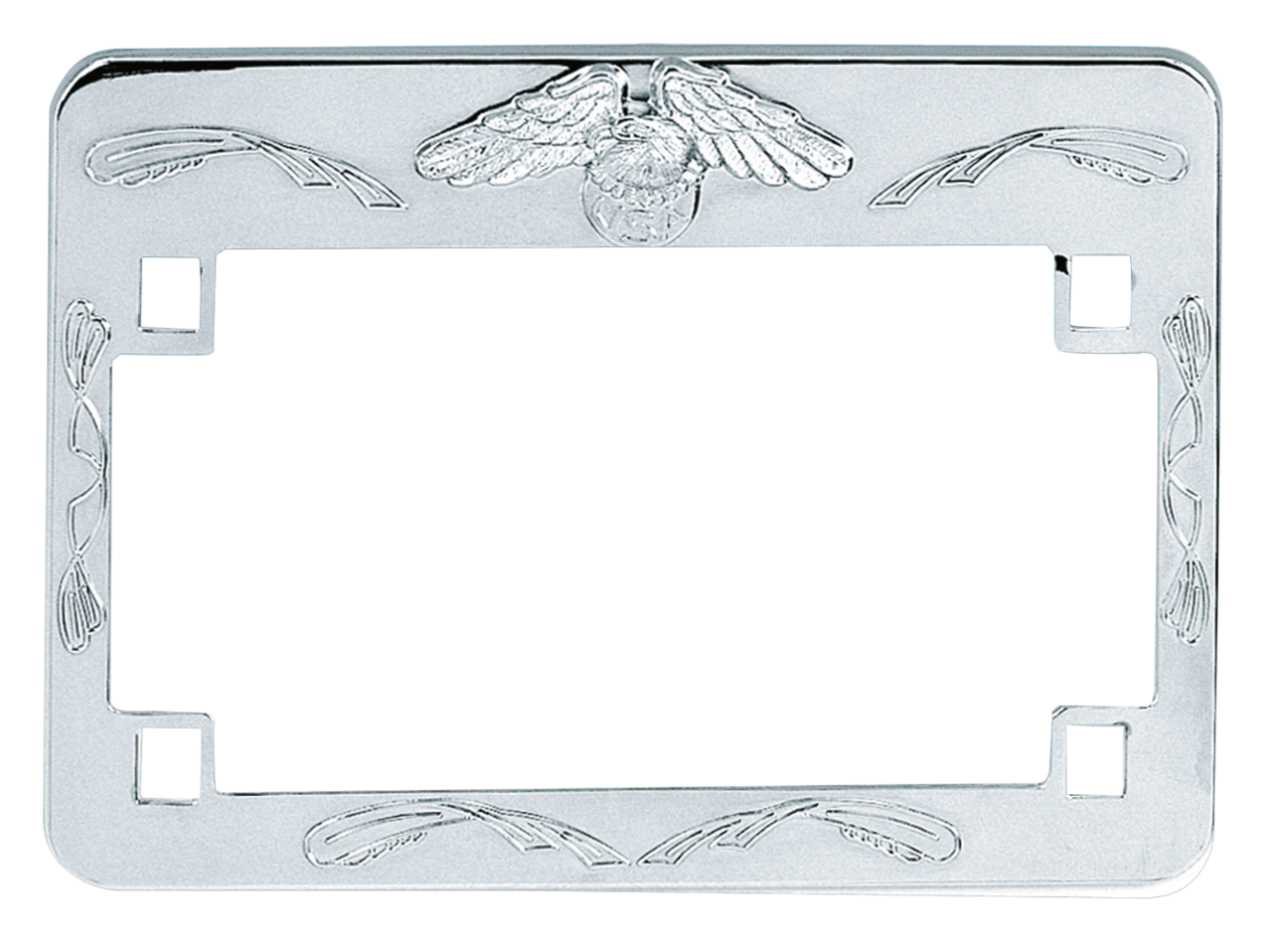 Gzp License Plate Frame Eagle Chrome License Plate Mount Zodiac Default Title