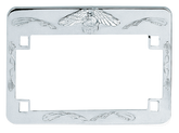Gzp License Plate Frame Eagle Chrome License Plate Mount Zodiac Default Title