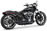 Indep Staggered St18 Up Blk/Chr 2-2 Full Exhaust System Freedom Performance Exhaust Default Title