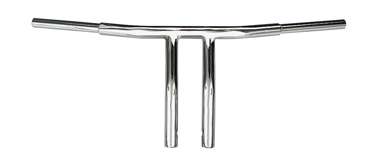 Gzp Fat Bubba 1.25" Chrome T Bar 10" Ris Handlebar Zodiac Default Title