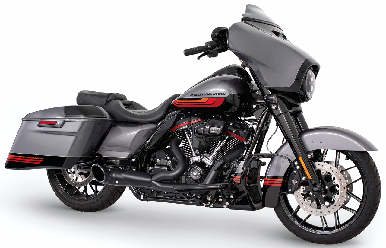 2 1 Turnout Pitch Blk Flh/T17 Up 2-1 Full Exhaust System Freedom Performance Exhaust Default Title
