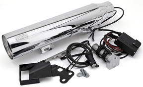 Mcj 100 Striped End Cap St25 Up Chrome Exhaust End Cap Mcj Default Title
