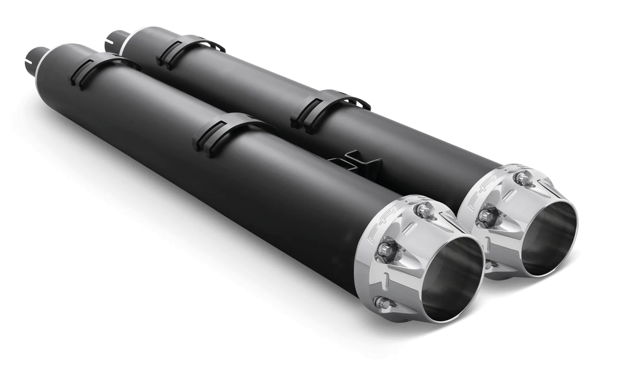 4.5" Us Outlaw S/O's Bk/Ch Chlngr20 Slip-On & Muffler Freedom Performance Exhaust Default Title
