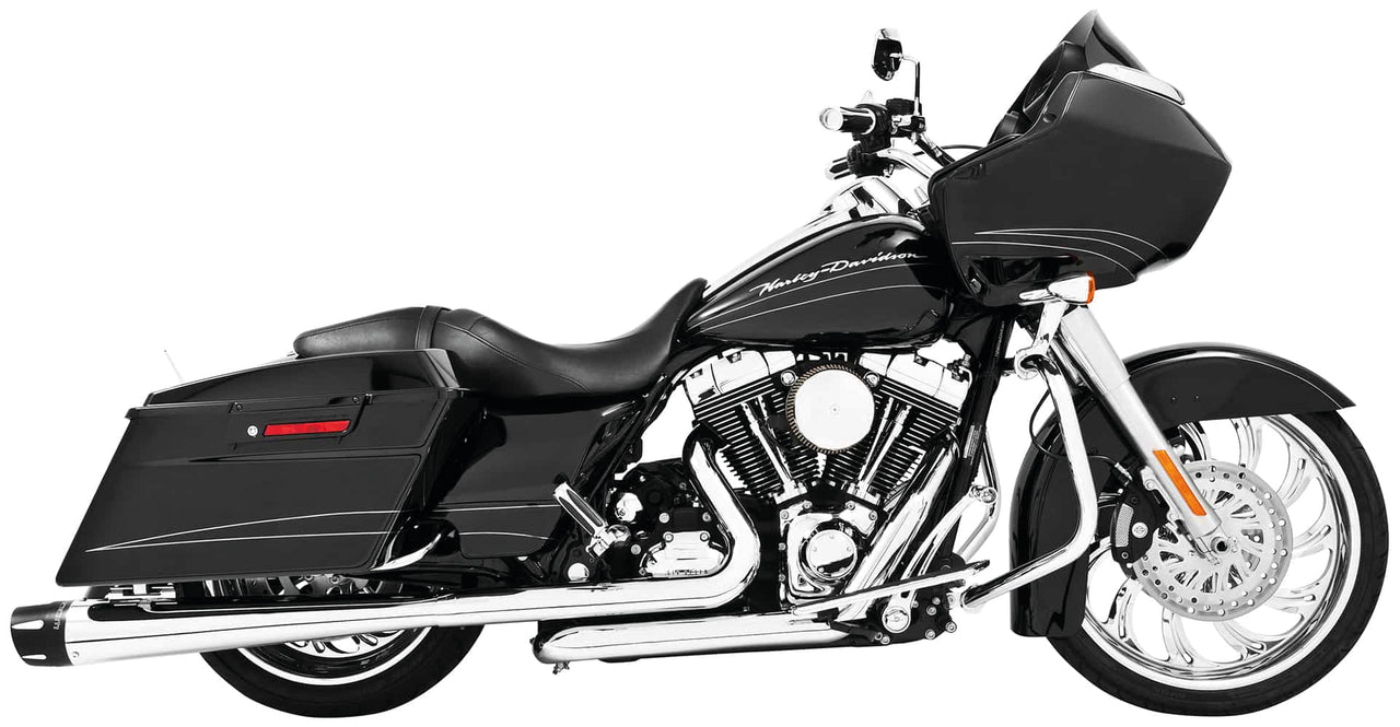 Flh/T09 16 Combat Syst Bk/Ch (4.5") 2-2 Full Exhaust System Freedom Performance Exhaust