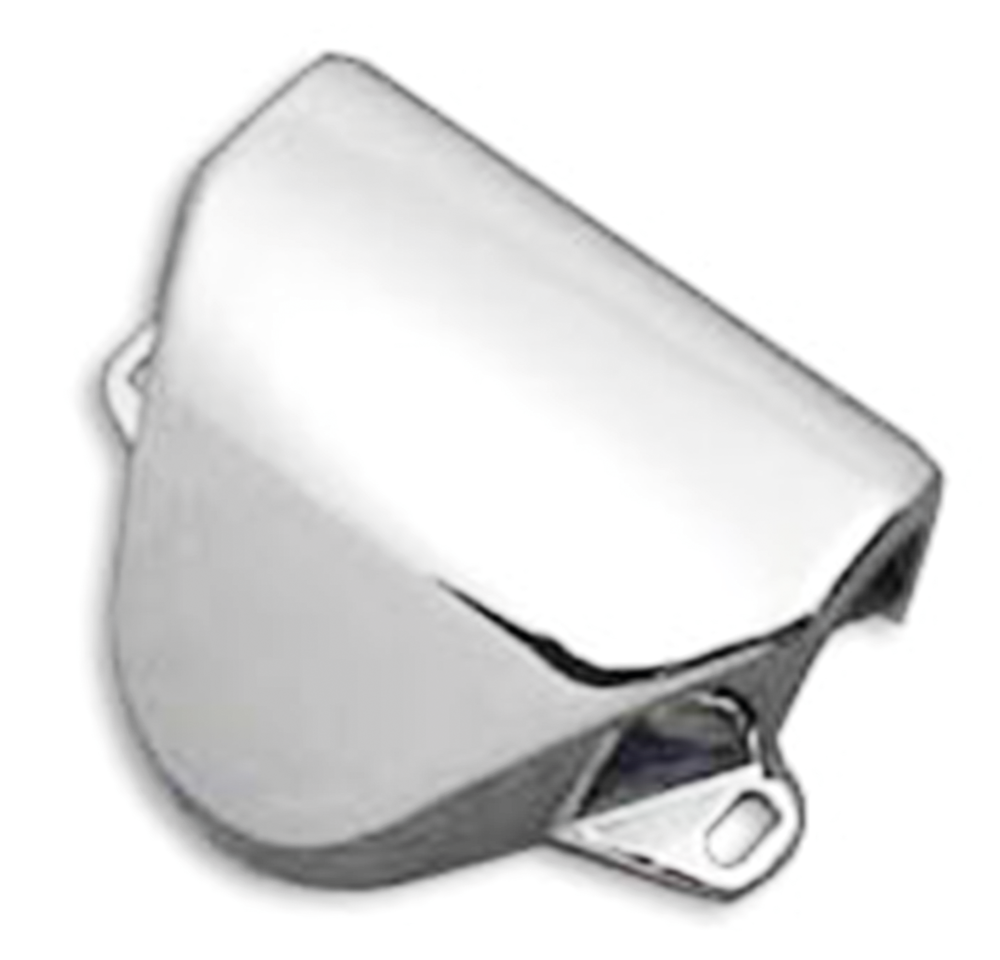 Handlebar Clamp Cover Chr Fl80 84 Riser Mount & Bolt Kit V Twin Mfg Default Title