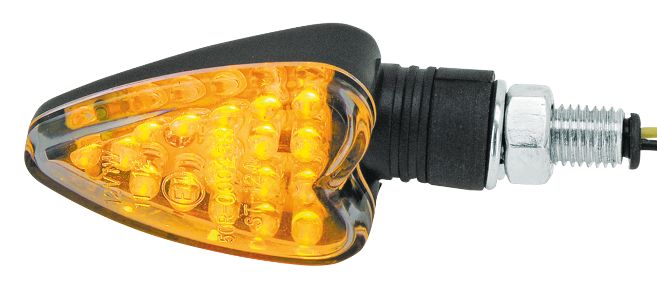 Gzp Black Heart Led Turn Signal E Approv Turn Signal Zodiac Default Title