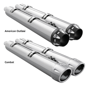 Freedom Combat S/O Chr/Chr Roadm/Chiefta Slip-On & Muffler Freedom Performance Exhaust Default Title