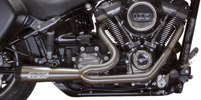 2Bros ST18-up 2-1 Inox w/carbon cap Full Exhaust System Two Brothers Racing