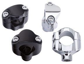Chrome 1.5" High Risers For 1.25" Bars Riser V Twin Mfg