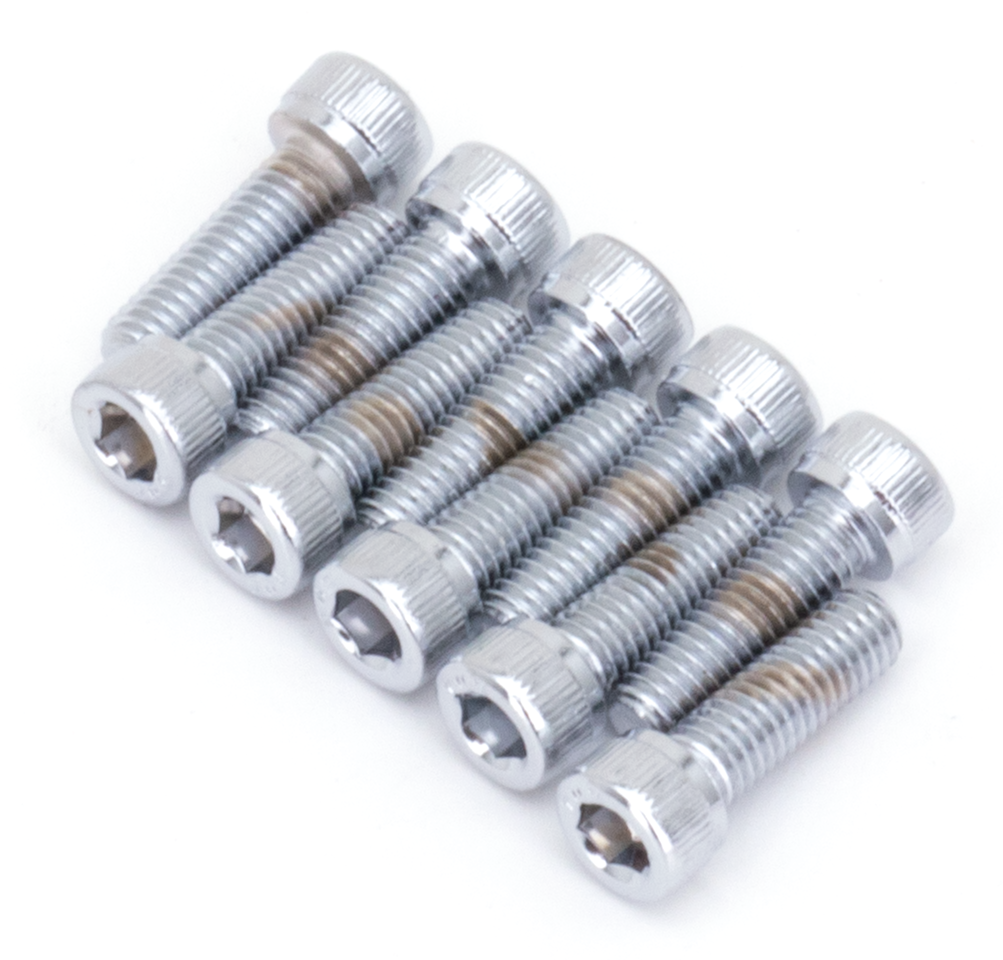 Chrome Allen Head Screws Primary Cvr Set Hardware & Fastener Midwest Acorn Nut Company Default Title