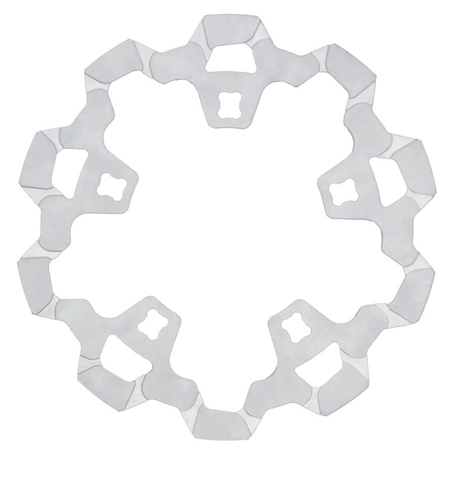 Fr Enforcer 13" Machine Flh/T14 Up Front Brake Rotor Lyndall Brakes Default Title