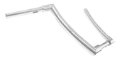 Zcp Chicano Ape 14" Chrome F/ 1"Risers Fat Handlebars for one inch handlebar clamps Zodiac Default Title