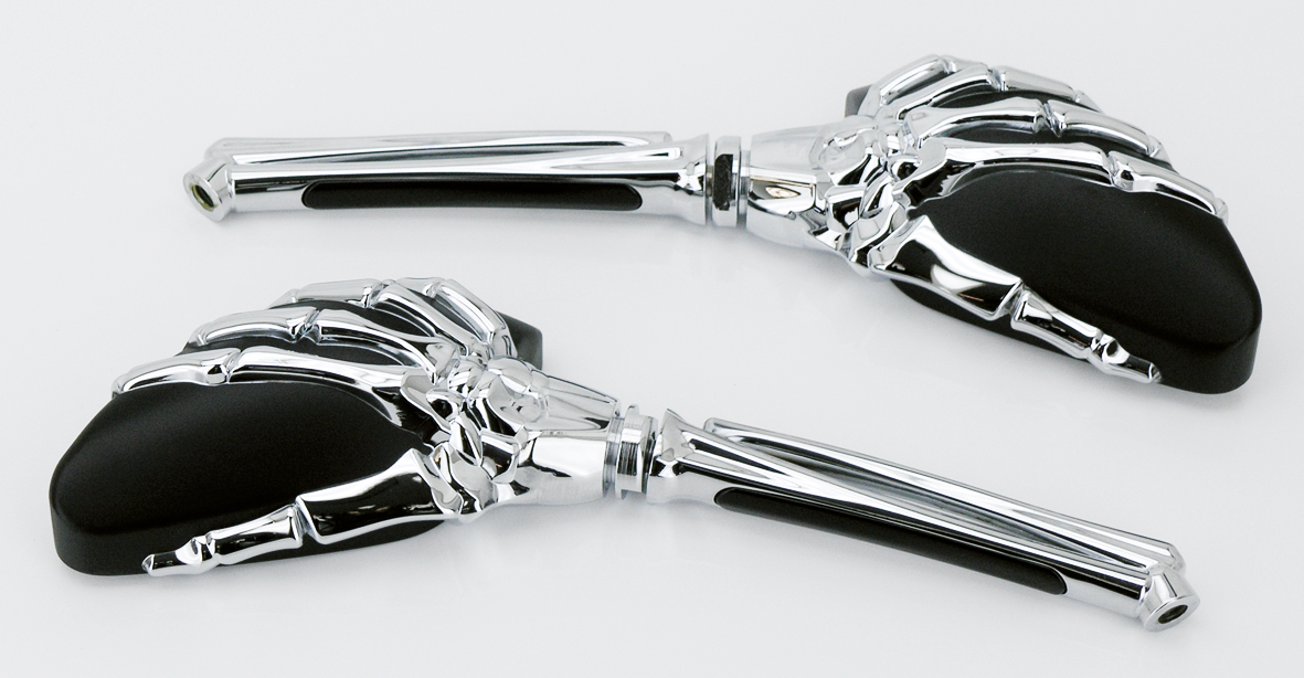 Gzp Black Mini Reaper Mirror Set Mirror & Component Zodiac