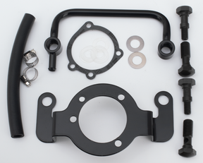 Gzp Blk A/C Support W/Brthr Tube Kit Bt9 Air Cleaner Breather Kit Zodiac Default Title