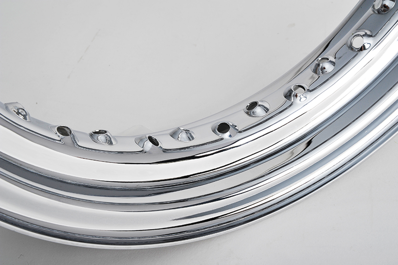 Chrome Rim 3.0x16x40 H All40 04 Wheel Rims V Twin Mfg