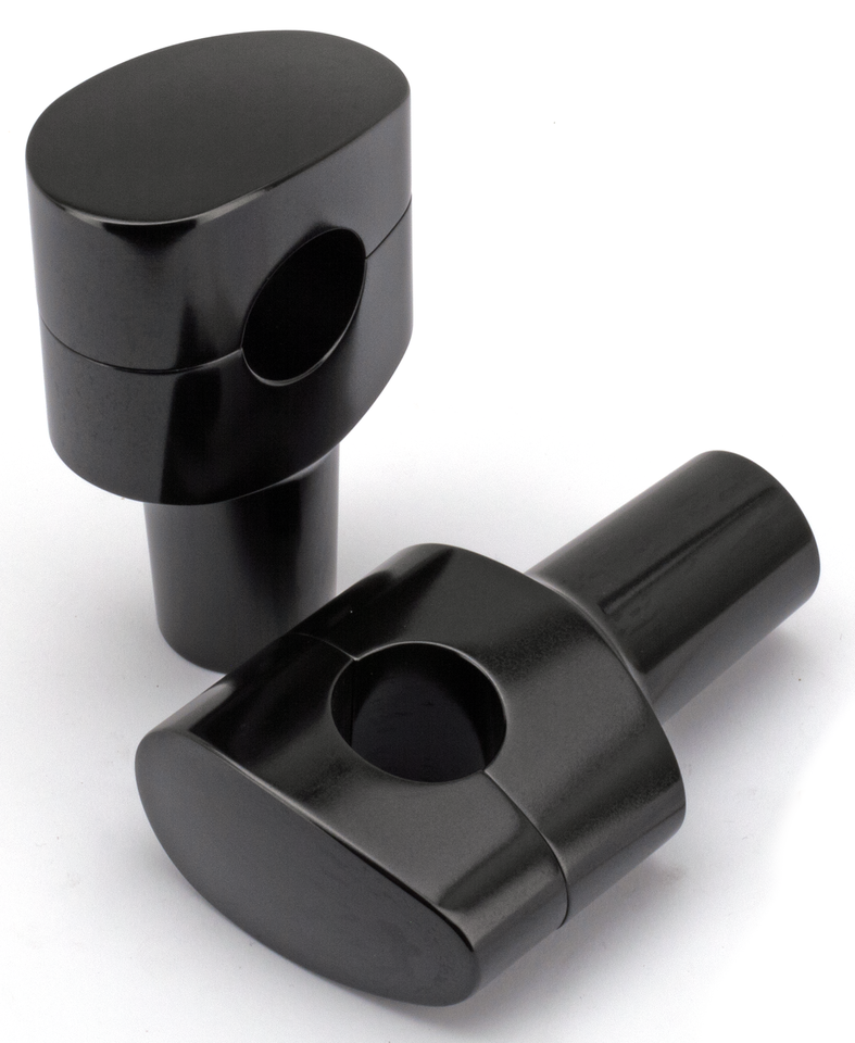 Gzp Fusion Tilt Risers 3" Smoothie Black Riser Zodiac Default Title