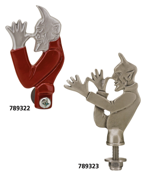 Devil License Plate Topper License Plate Mount V-Twin Manufacturing