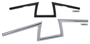 Zcp Donkey Bar 1" Chrome 6 1/2" One Inch Diameter Handlebars Zodiac Default Title