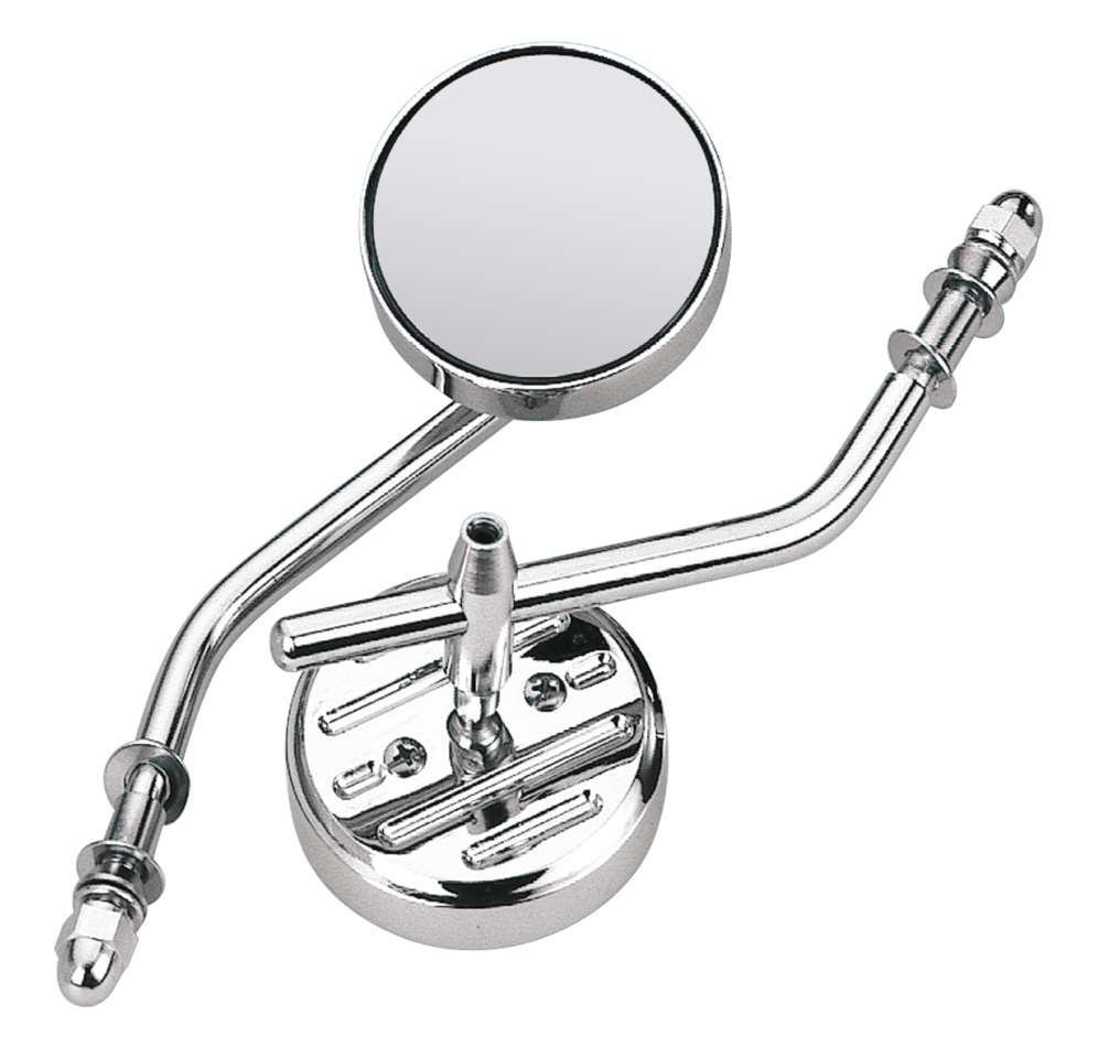 Gzp Round Mirror Solid Stem Rh Or Lh Mirror & Component Zodiac