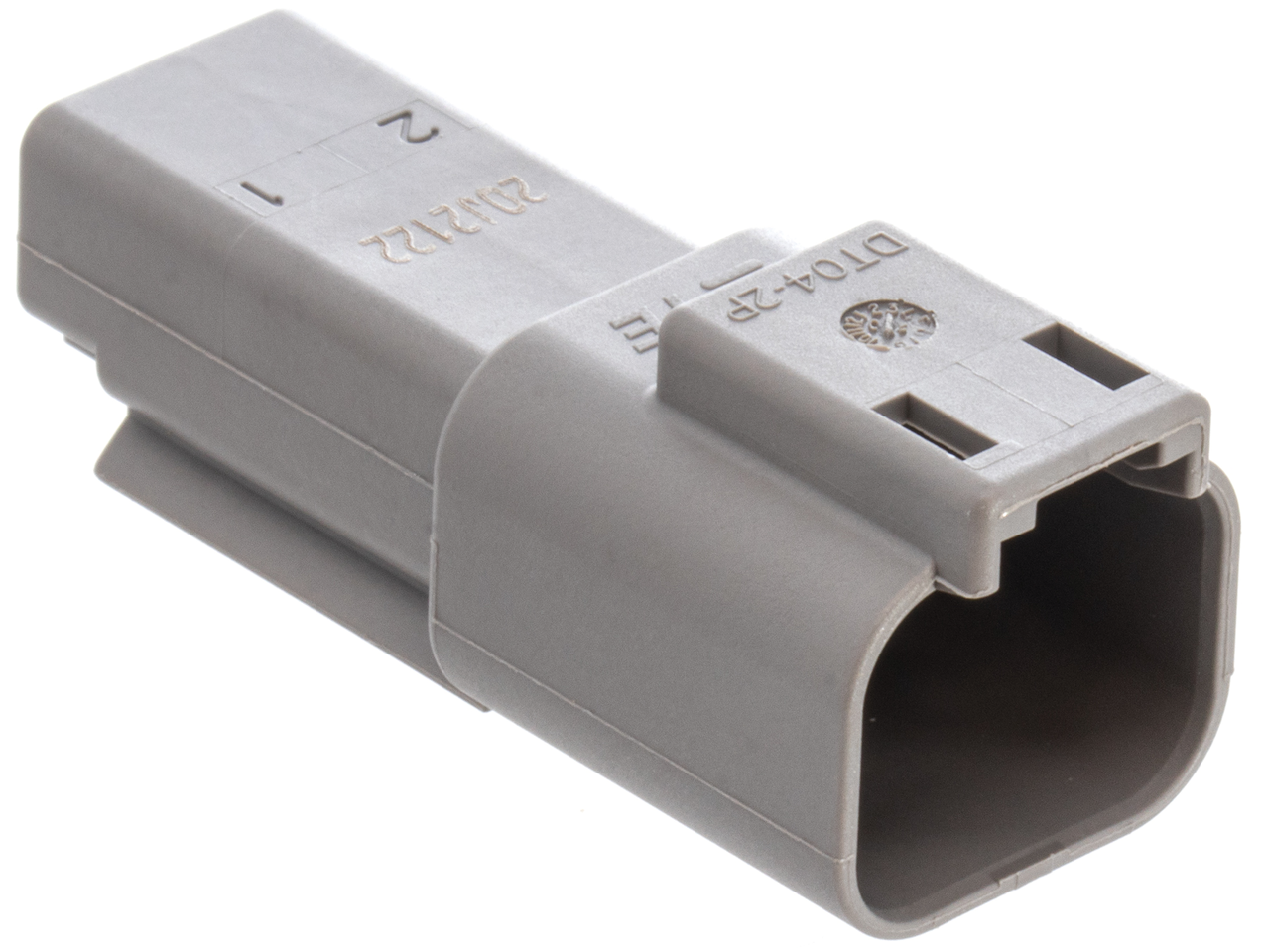 2 Pole Grey Pin Housing Wiring & Connector Deutsch Connectors Default Title