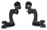 Highway Bar Peg Mounts Black Highway Peg & Mount V-Twin Manufacturing Default Title