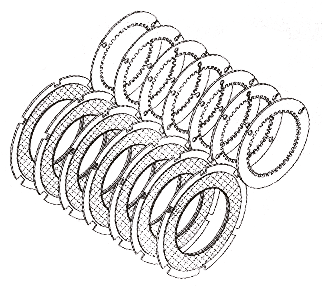 Repl. Clutch Pack For 701151 Primo Belt Drives American Prime Manufacturing