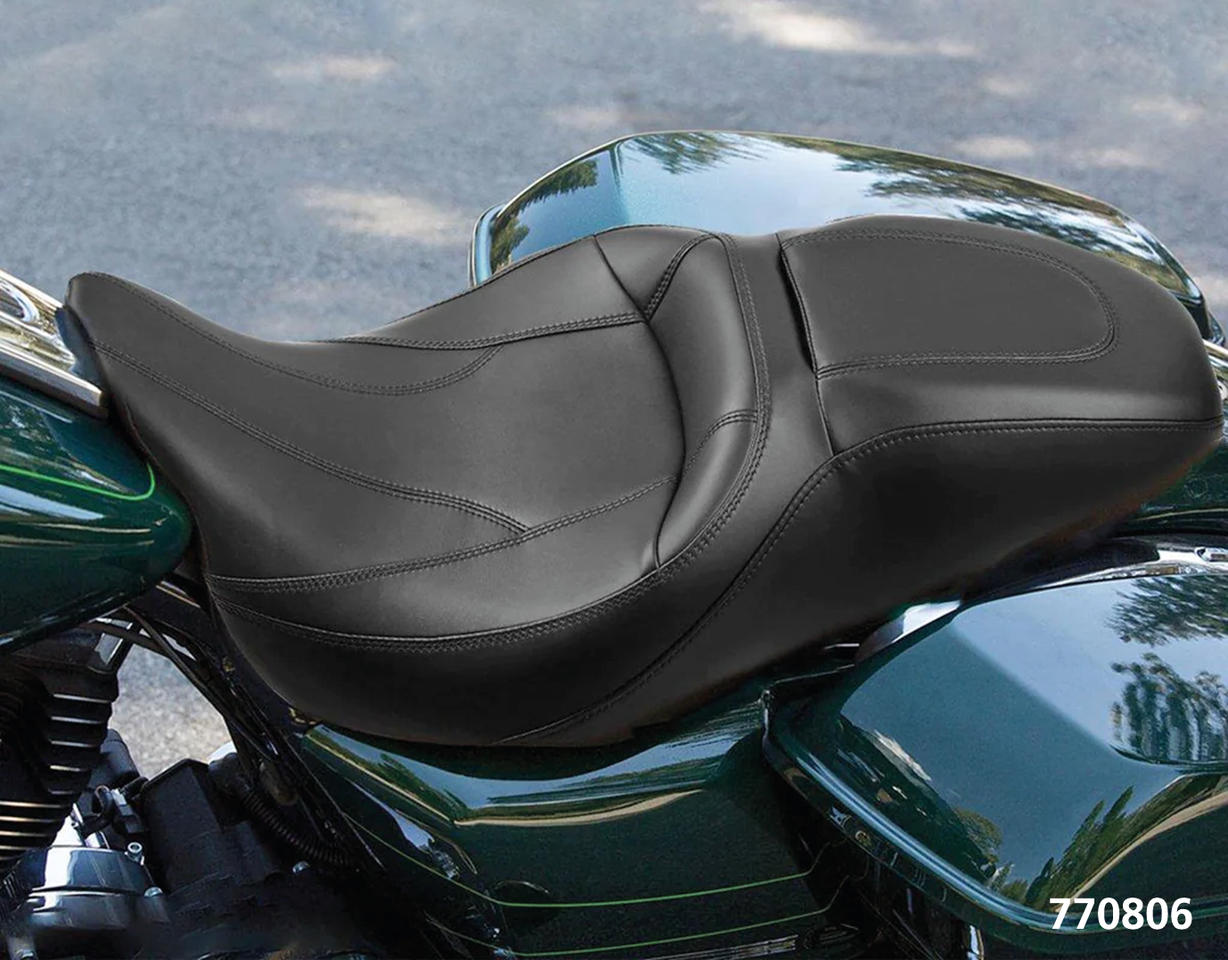 2 Up Style 1 Seat Black Flh/T08 23 2-Up Seat C.C. Rider