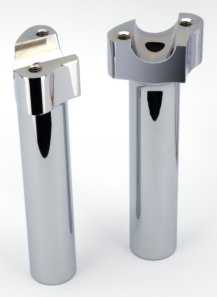 Gzp Chrome Billet Aluminum Riser Set 6.5 Riser Zodiac Default Title