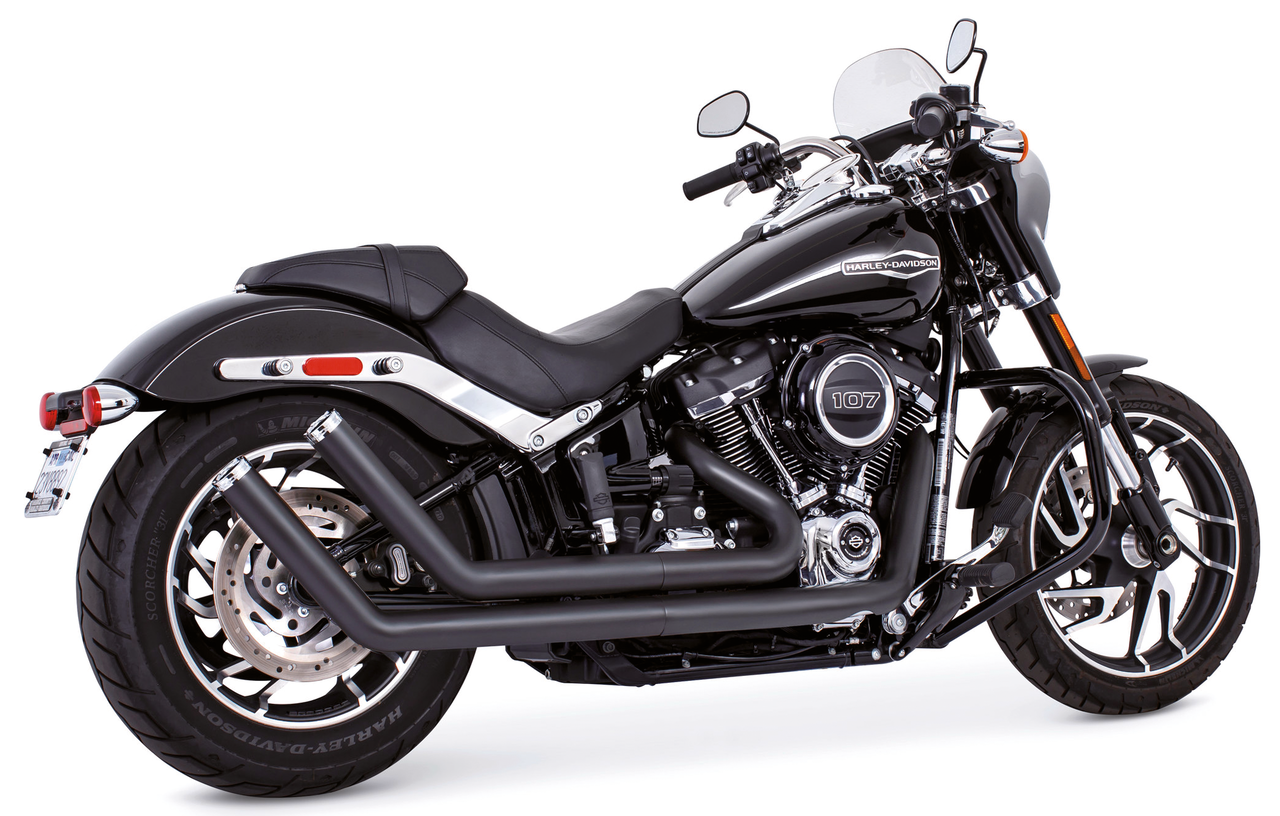 Upsweep St18 Up Black/Chrome 2-2 Full Exhaust System Freedom Performance Exhaust