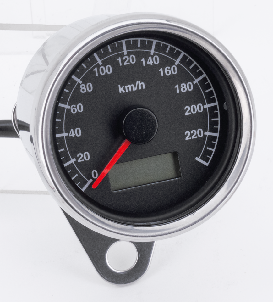 Gzp 60mm Mini Electr Speedo Black Face 9 Speedometer Zodiac Default Title