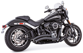 Sharp Curved Radius St18 Up Blk/Blk 2-2 Full Exhaust System Freedom Performance Exhaust