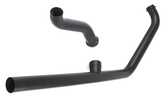 Pre Blacked 2 In 1 Headers Fl70 84 2-1 Exhaust Header V Twin Mfg Default Title