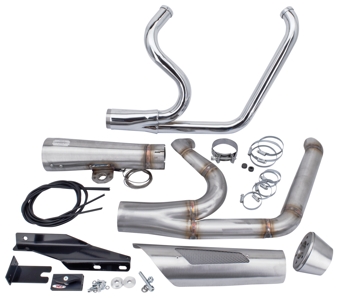 Mcj 2 1 Shorty Fxd06 15 Stainless 2-1 Full Exhaust System Mcj Default Title